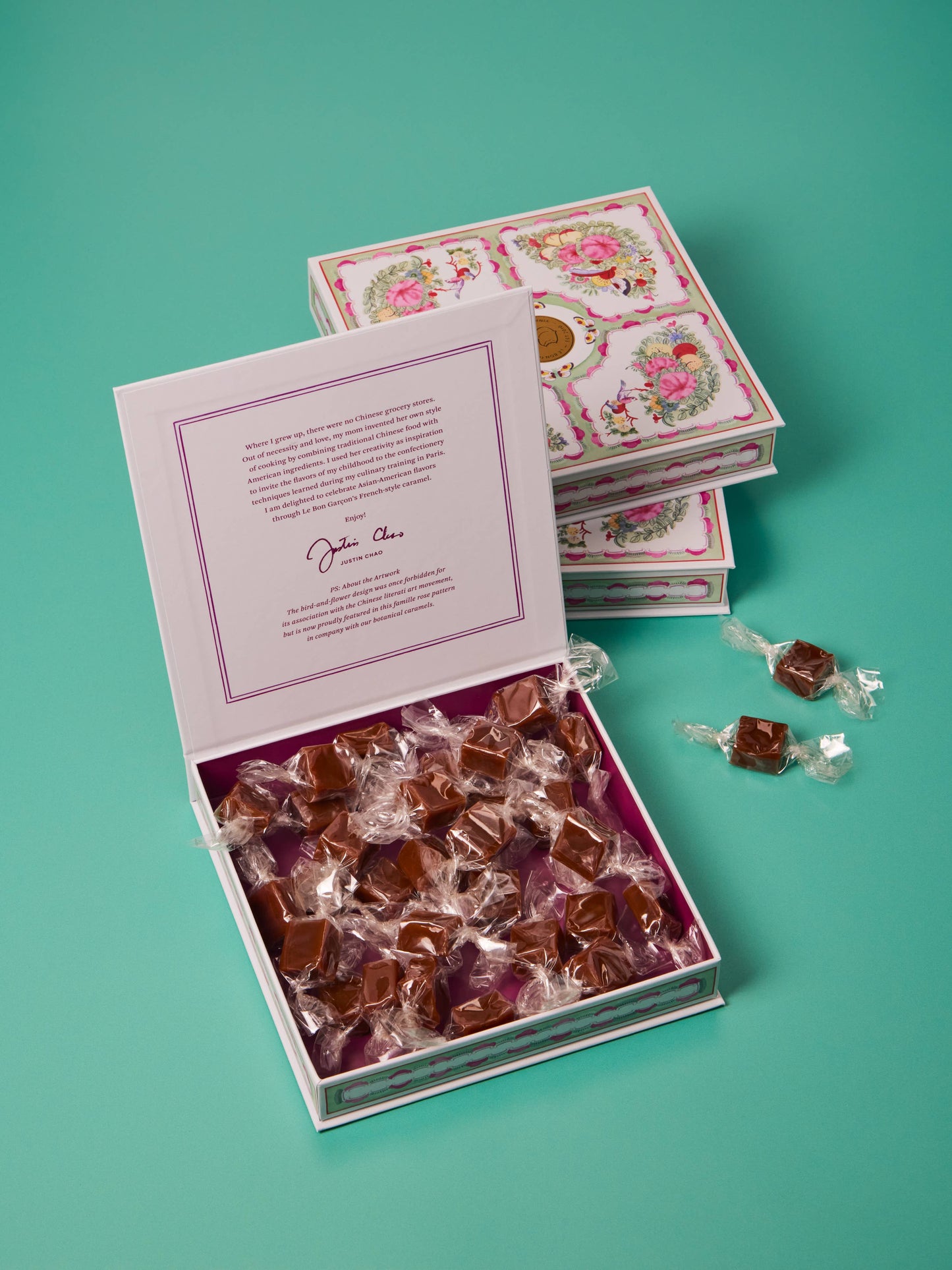 Strawberry Sakura Caramels Gift Box