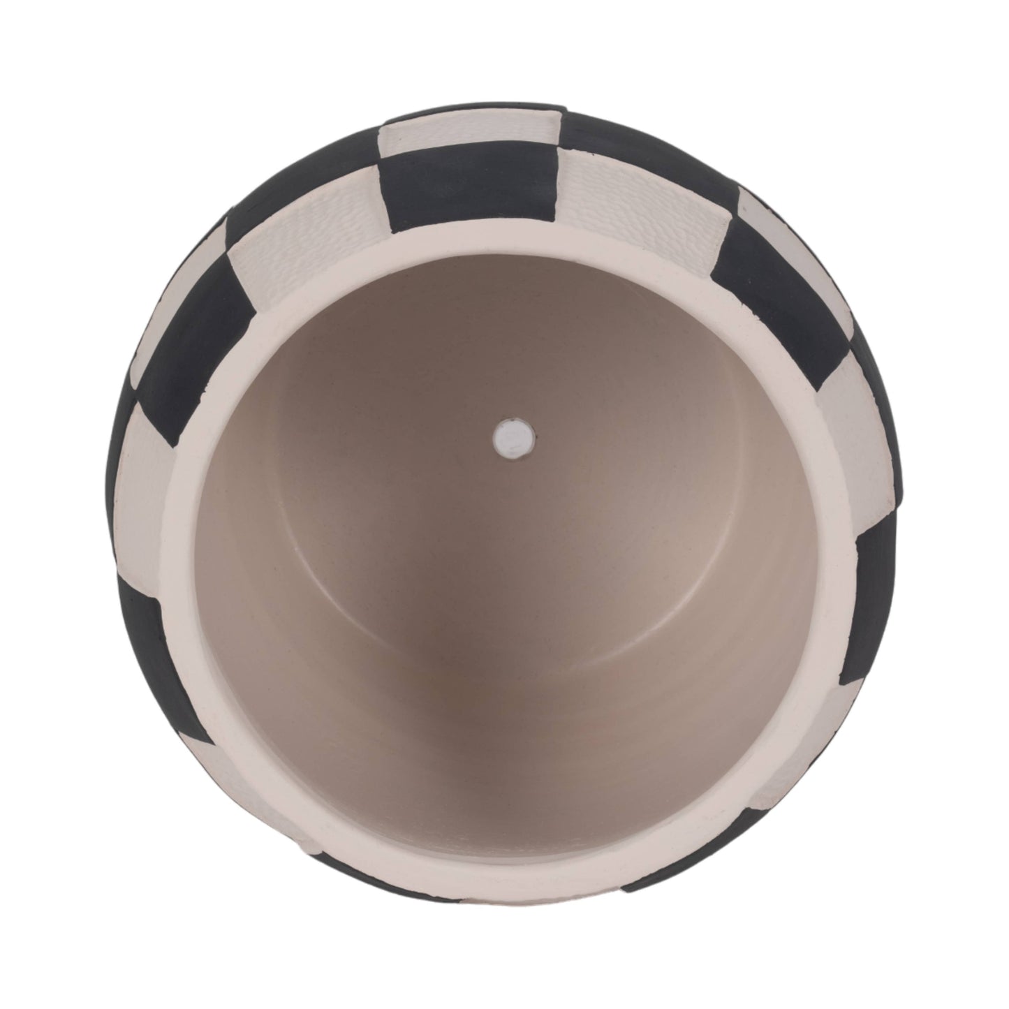 Checkered Planter 8”