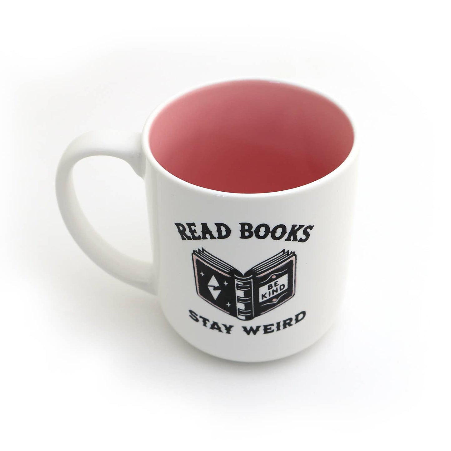 Weird Girls Club mug, reading books, Funny gift for reader