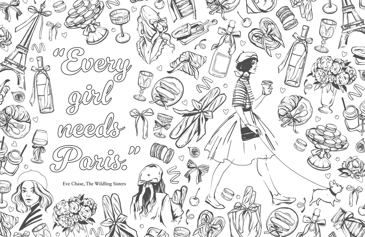 The Paris Coloring Book