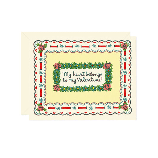 Vintage Valentine Greeting Card