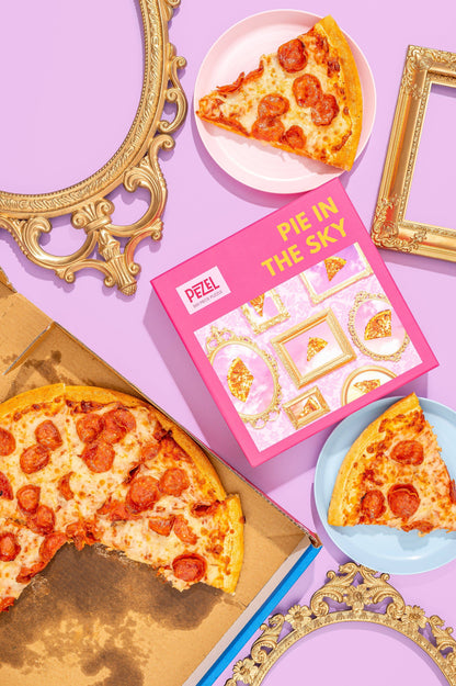 🍕 Pie in the Sky 🍕 | 500 Piece Jigsaw Puzzle w/ Canvas Bag