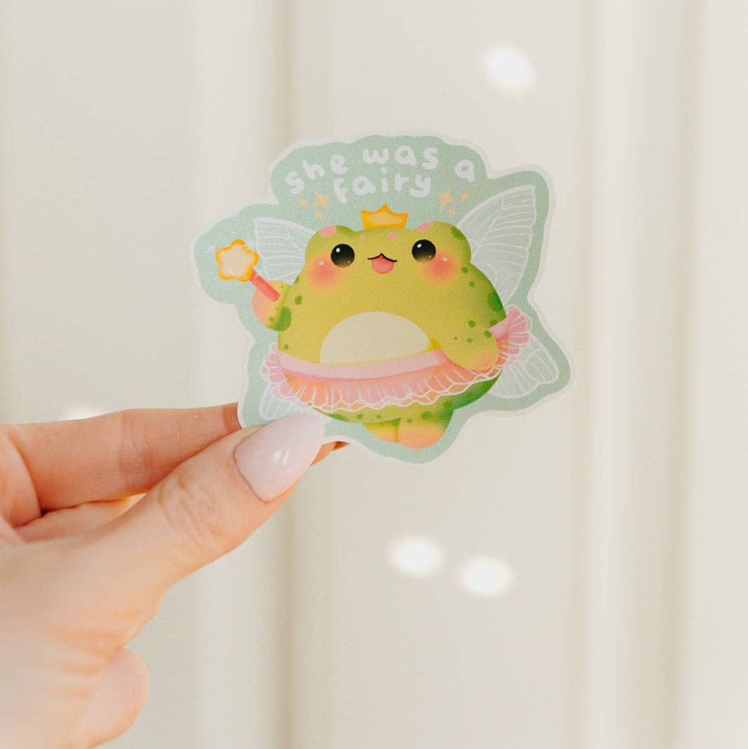 She Was A Fairy Sticker