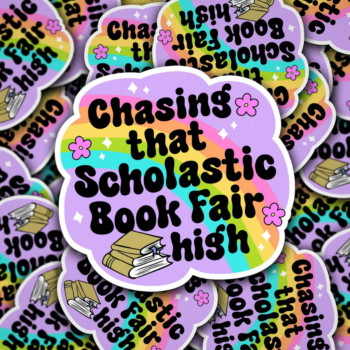 Book Fair High Sticker