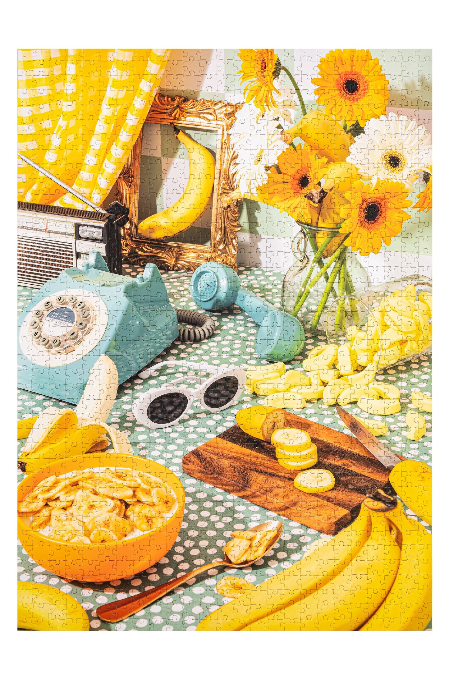 🍌 Go Bananas 🍌 | 1000 Piece Jigsaw Puzzle w/ Canvas Bag