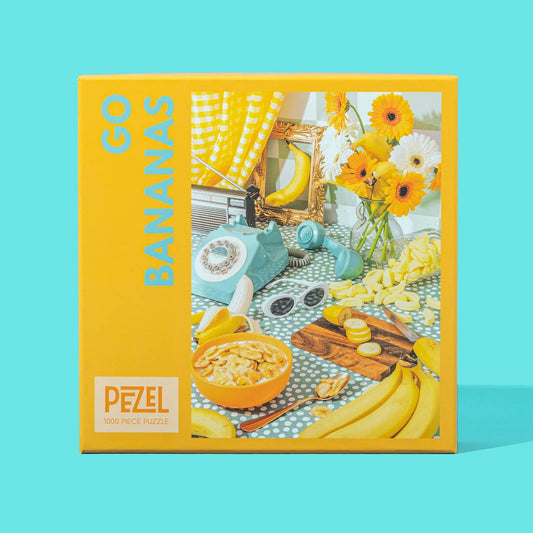 🍌 Go Bananas 🍌 | 1000 Piece Jigsaw Puzzle w/ Canvas Bag