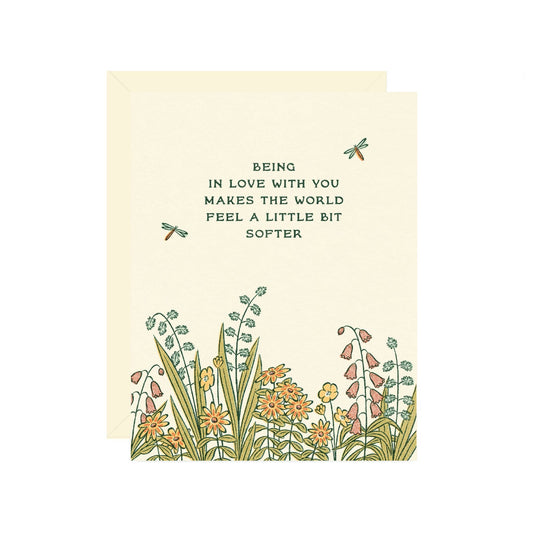 Wildflowers Love Greeting Card