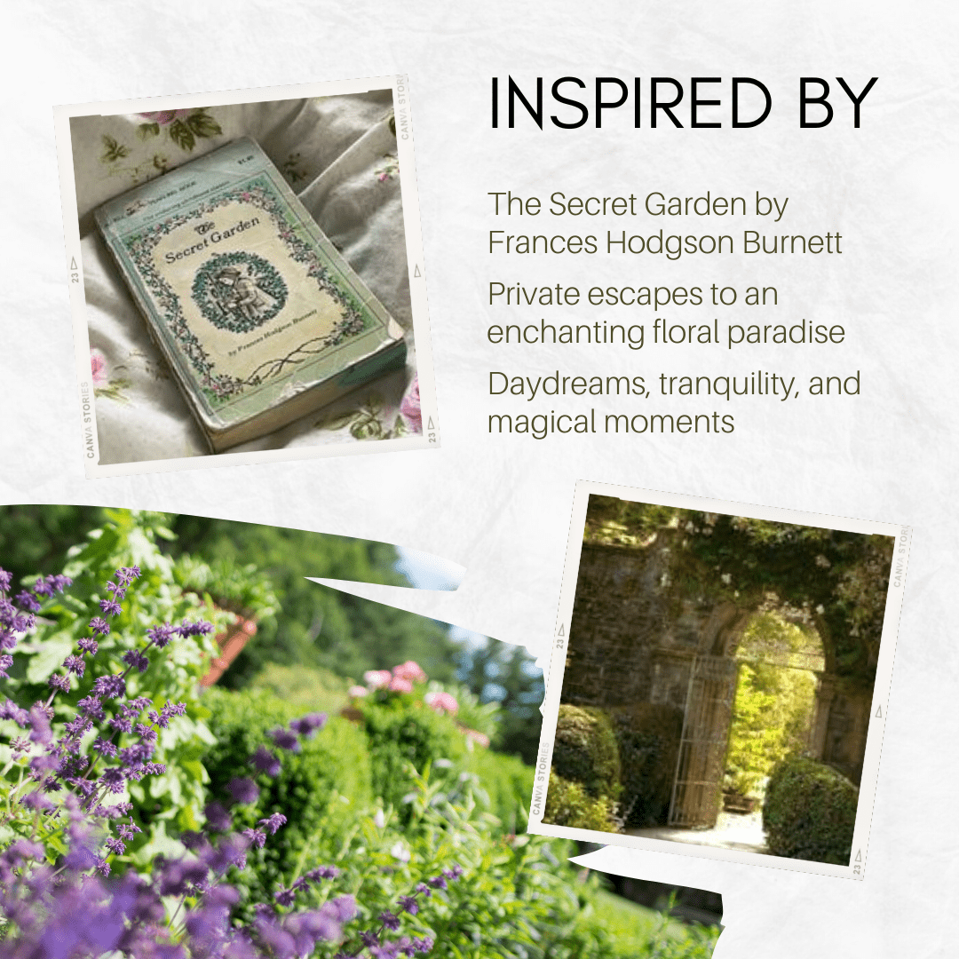 The Secret Garden 10oz Soy Wax Book Inspired Candle