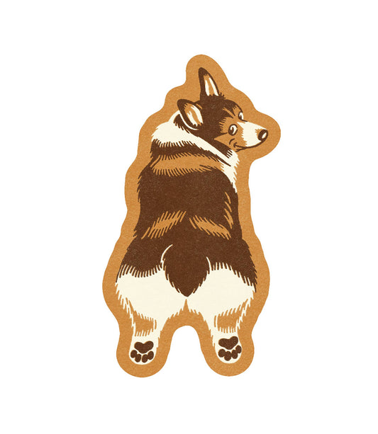 Corgi Butt Sticker