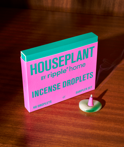 Houseplant by ripple+ incense droplets - 48 droplets