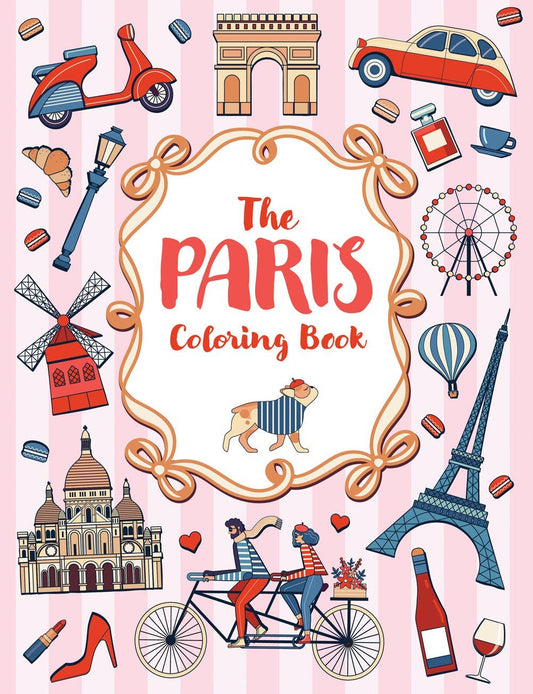 The Paris Coloring Book