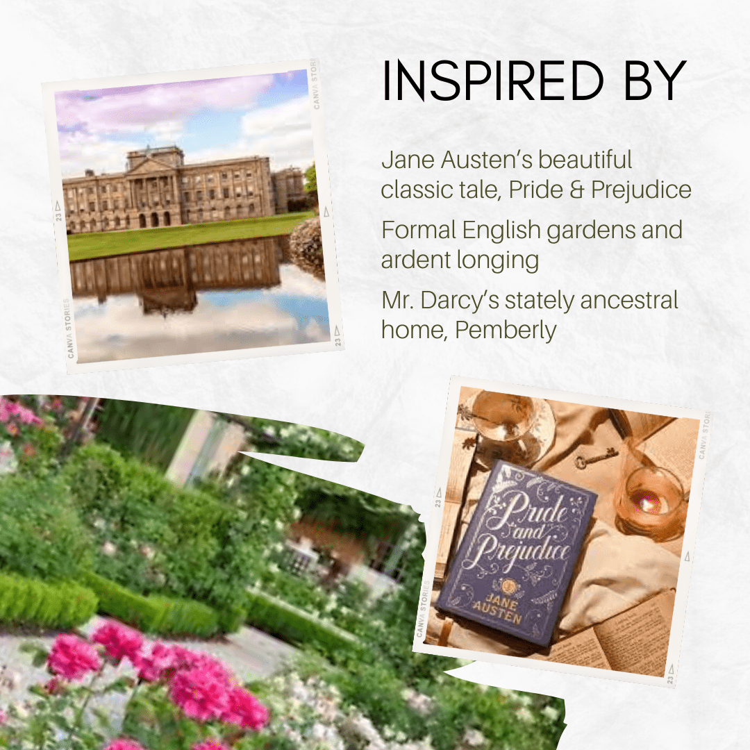 Gardens of Pemberley 10oz Soy Wax Book Inspired Candle