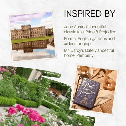 Gardens of Pemberley 10oz Soy Wax Book Inspired Candle