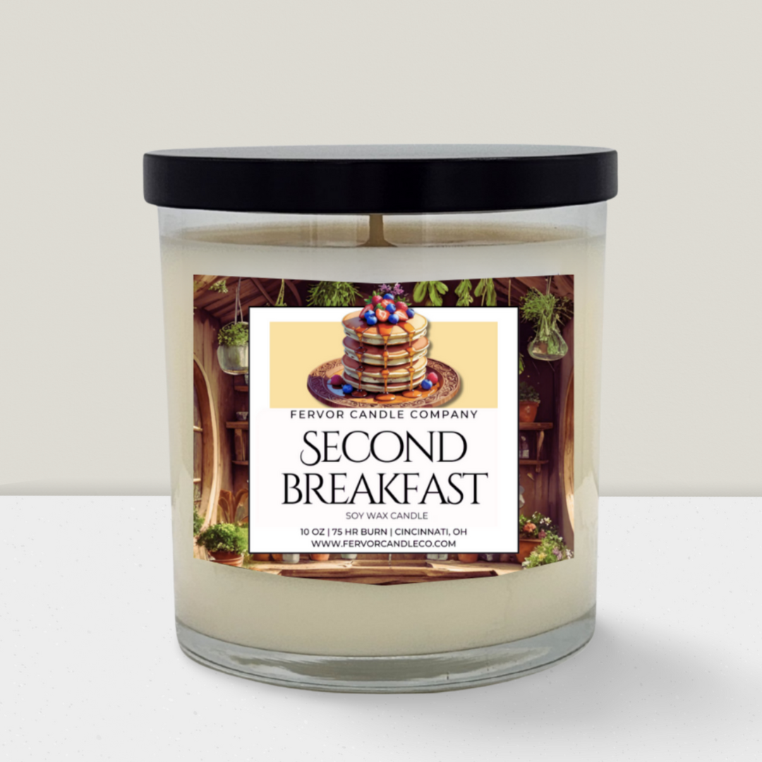 Second Breakfast -  Lord of the Rings Bookish Candle & Gift