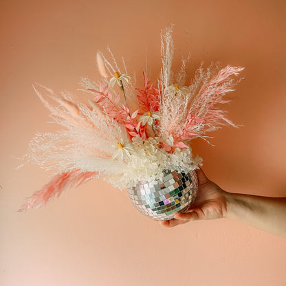 6” Disco Ball Arrangement image 1