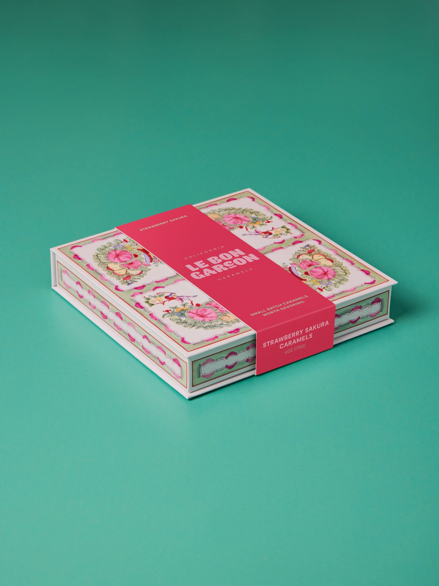 Strawberry Sakura Caramels Gift Box