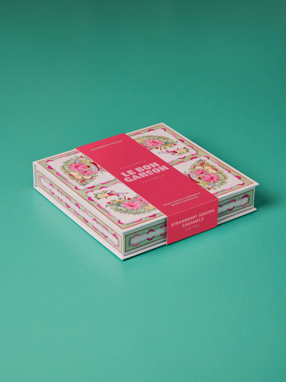 Strawberry Sakura Caramels Gift Box