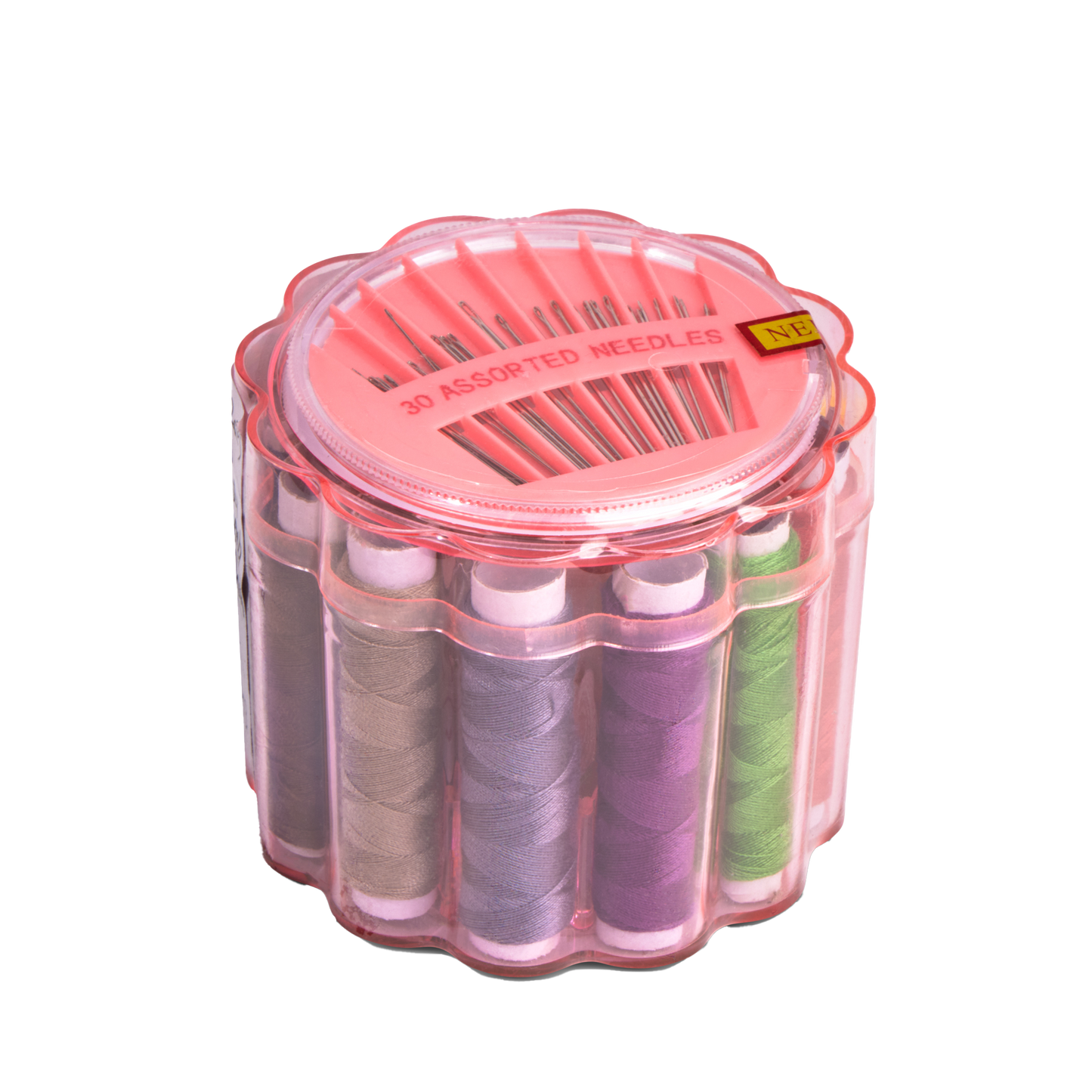 54pc Mini Sewing Kit - Pink